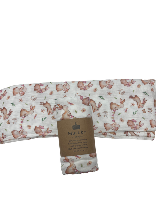 Lapins et feuilles